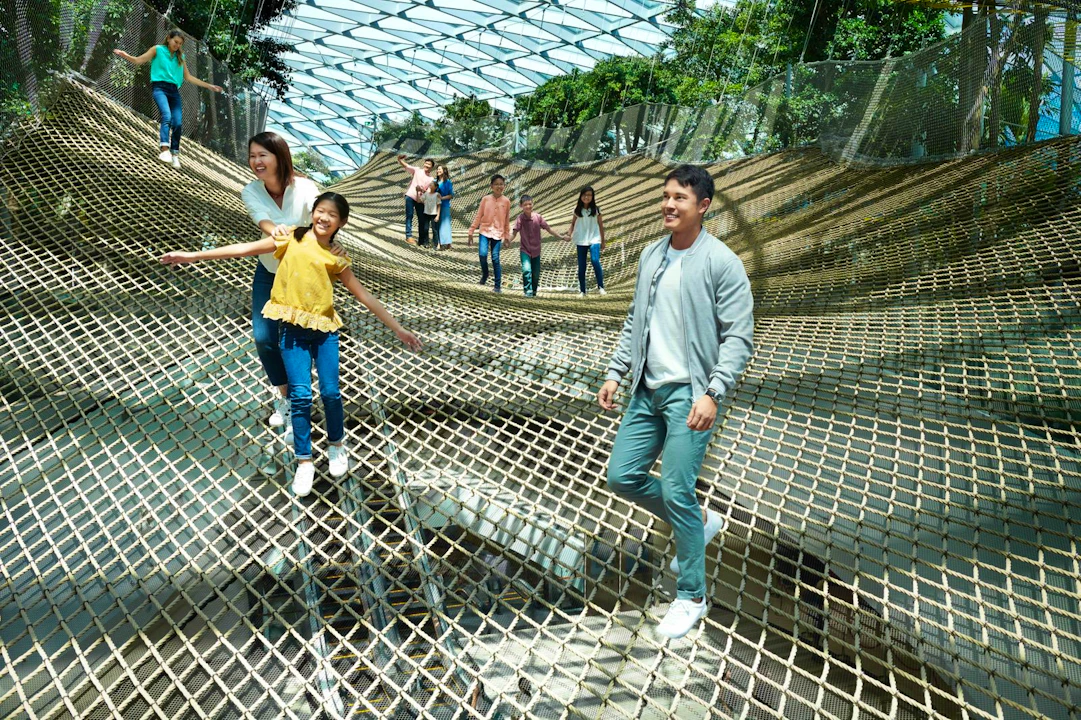 Jewel Changi Airport: Canopy Park Admission Ticket with Maze Ticket